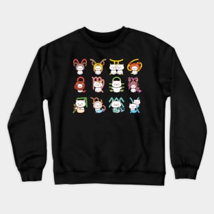 Zodiac Cats Collection Crewneck Sweatshirt